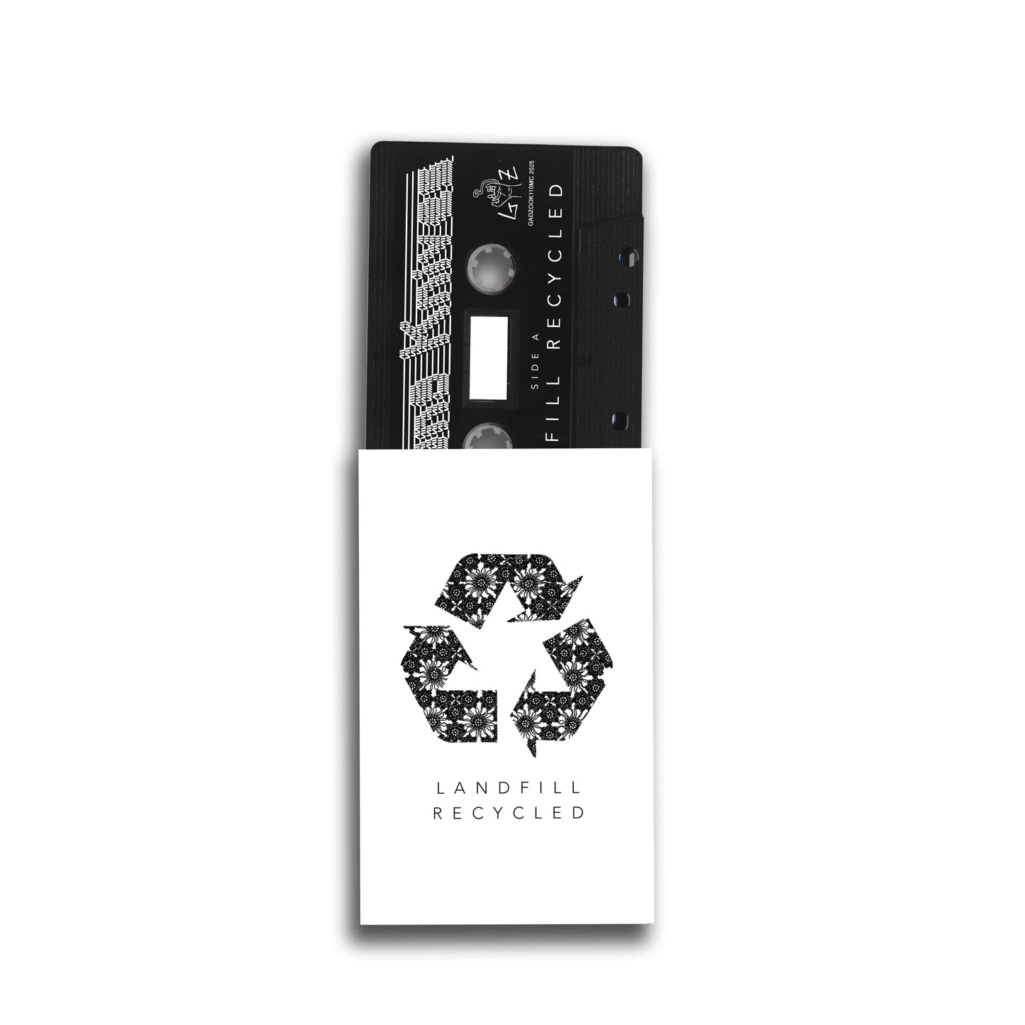 LANDFILL Limited Cassette -"RECYCLED" Alternative album