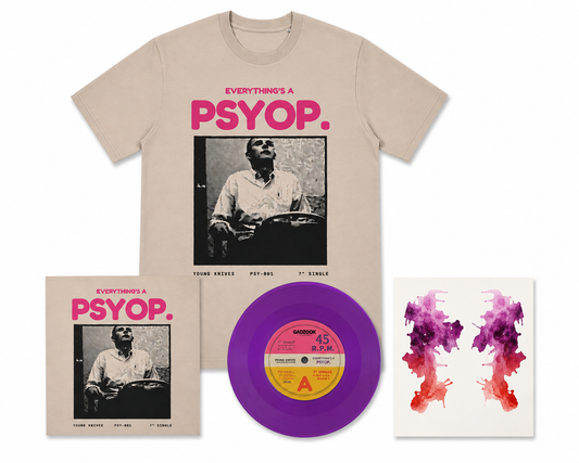Everythings a PsyOp t-shirt and 7" vinyl bundle