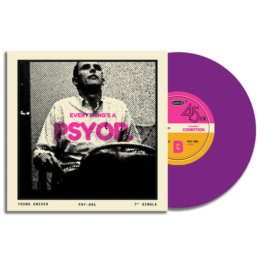 Everything's a Psyop ltd edition 7" single. (purple Vinyl)